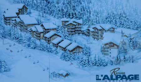 plan refuge alpage